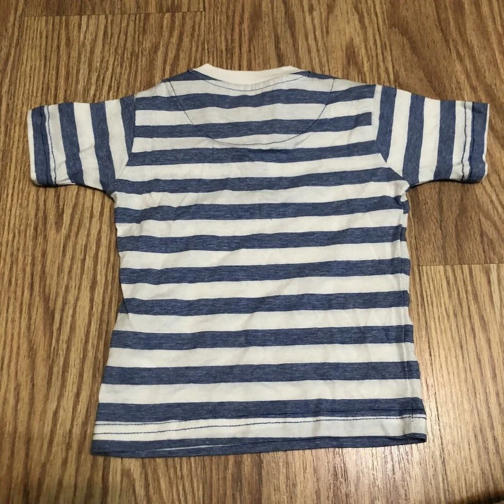 ben sherman baby boy striped pocket t-shirt size 12 Months - Picture 6 of 7